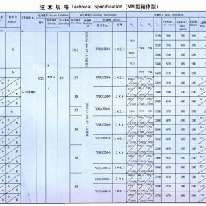 MH型3-16噸電動葫蘆單梁門式起重機(jī)（箱體形狀）